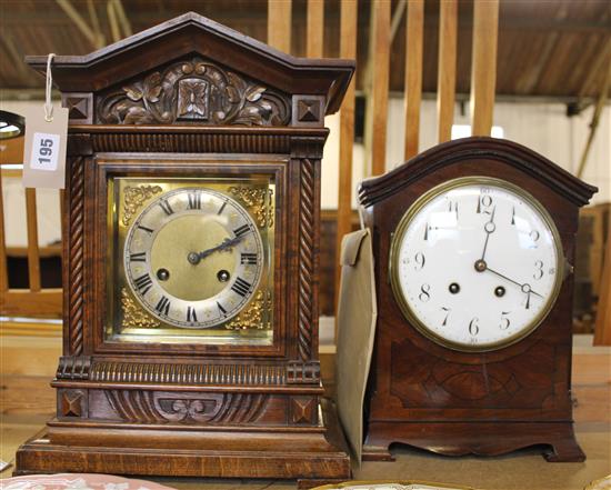 Two bracket clocks(-)